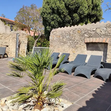 酒店 Restaurant L'art Des Mets By Cote Jardin Conilhac-Corbières